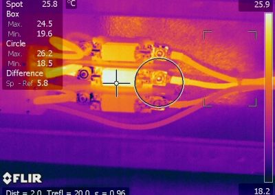 Industrial Thermal imaging finds load imbalance Dublin Meath Kildare Westmeath Longford