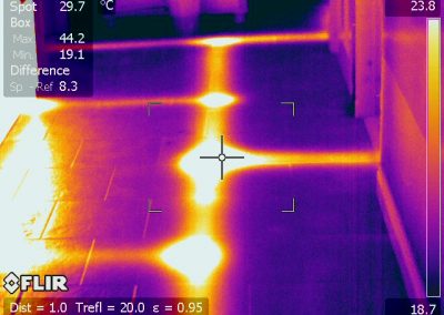 Industrial Thermal imaging find Pipe Joints