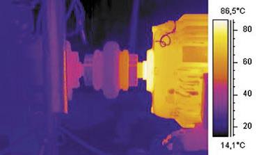 Industrial Thermal imaging finds Overheated Bearings Dublin Meath Kildare Westmeath Longford