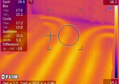 Thermal imaging finds underfloor heating Pipes Dublin Meath Kildare Westmeath Longford