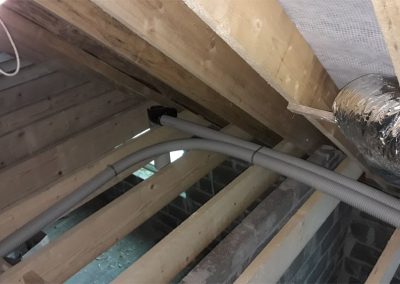 Vent axia Meath Heat recovery Ventilation Ducting in manifold