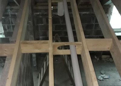 Vent axia Kildare Heat recovery Ventilation Ducting in manifold