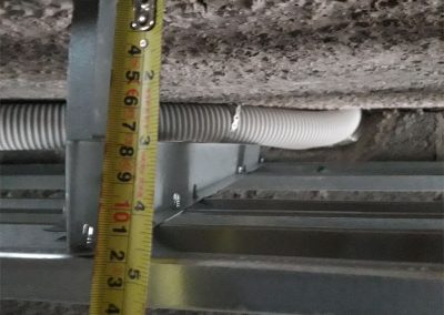 Vent axia Meath Heat recovery Ventilation 150mm clearance from concrete slab to bottom of plasterboard