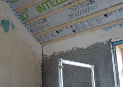 Air Tightness Testing & Thermal Imaging Dublin SOLUTION - Air tightness tapes and membranes installed at construction stage