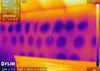Air Tightness Testing & Thermal Imaging Meath Cold bridging dot & dab plasterboard adhesive