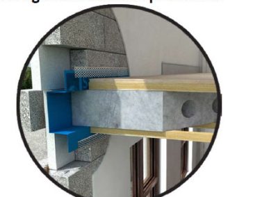 Air Tightness Testing & Thermal Imaging Kildare SOLUTION - Wrap hollow core floor with air tightness nembrane at construction stage